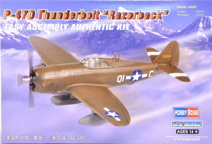 HB 80283, P-47D Thunderbolt" Razorback"